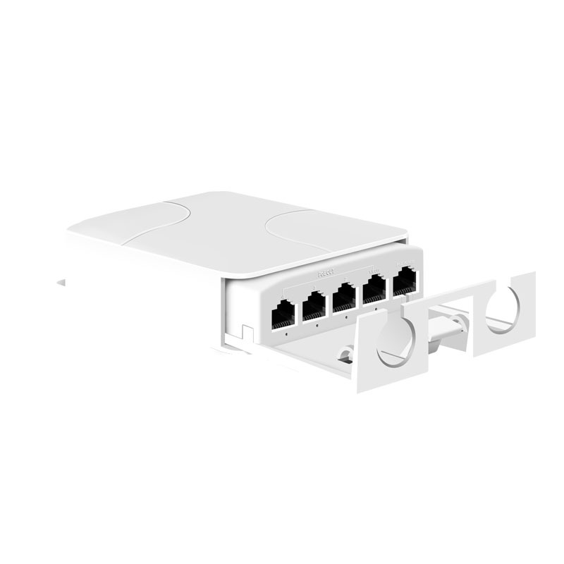 POE de un nivel de tres niveles serie Lianbao POE interruptor separador repetidor de extensión de red compatible con Haikang Dahua