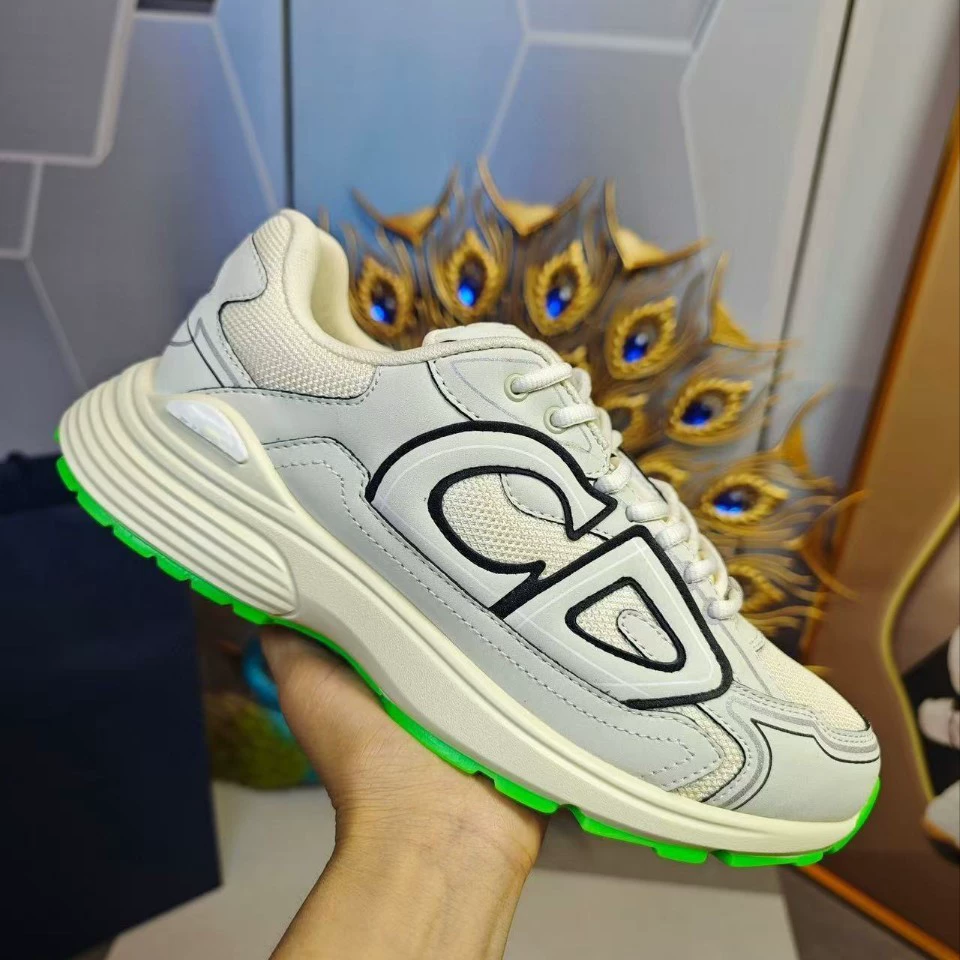 Новые кроссовки B30 в парном стиле, повседневные спортивные туфли на шнуровке с вискозным верхом и кожаным носком, мужские туфли из натуральной кожи.