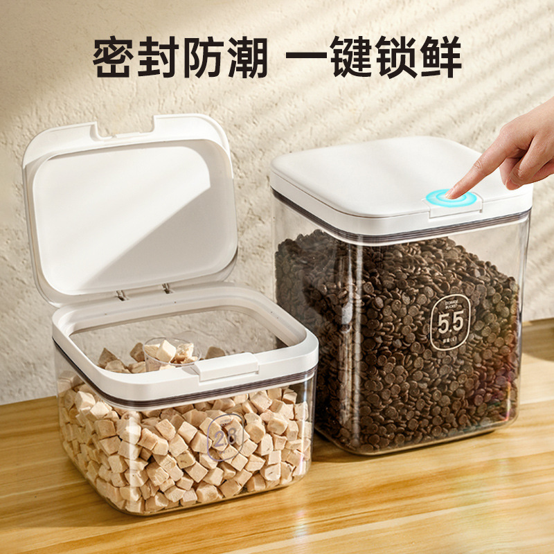 Cat food storage bucket dog food density barrel linked moisture…