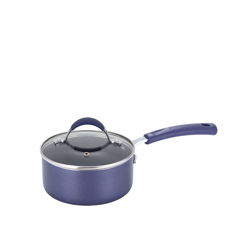 Juego de utensilios de cocina antiadherente multifuncional sartén antiadherente wok sopa olla de aluminio traje