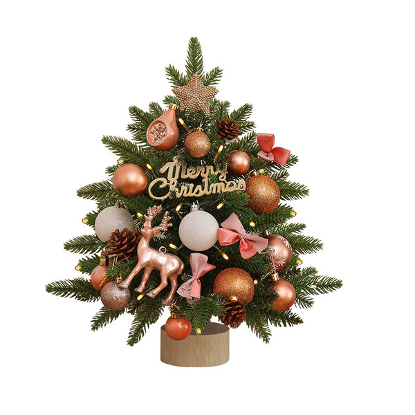 Cross-border mini Christmas tree small ornaments desktop Christmas…