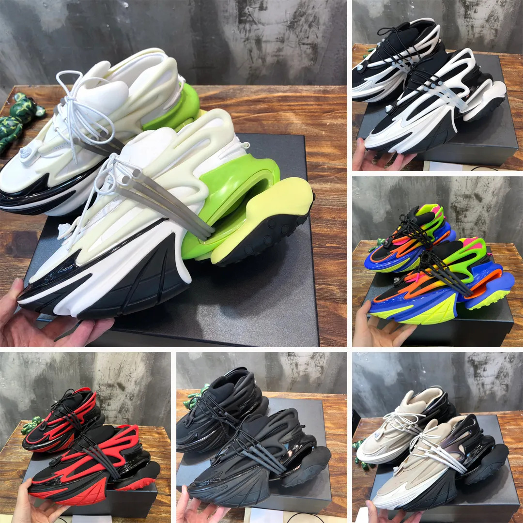 In-Stock Spaceship Space Shoes for Women, New Couple Thick-Soled Height-Increasing Dad Shoes, Niche Versatile Sneakers for Men, Trendy