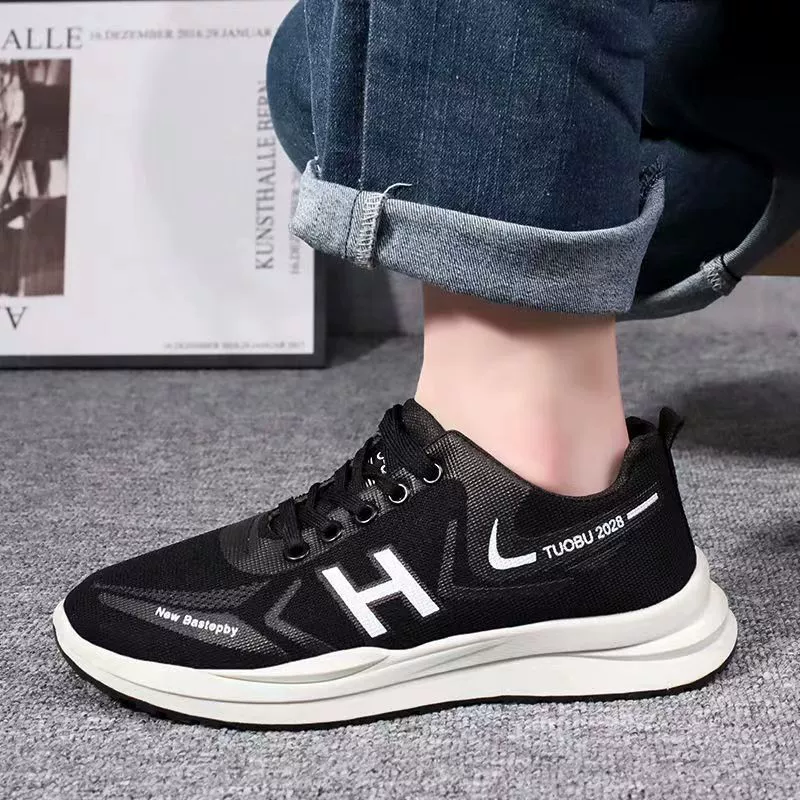 2023 Новая мужская обувь Four Seasons сетчатые супер дышащие кроссовки полые повседневные мужские кроссовки