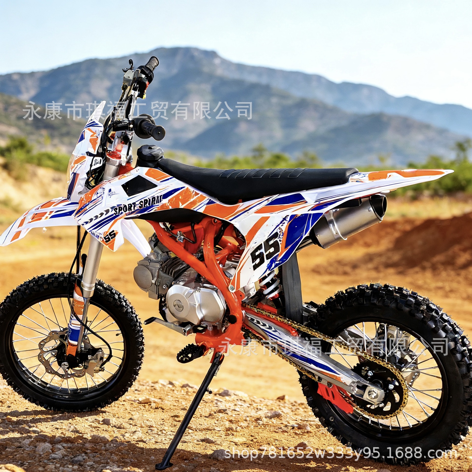 125cc越野摩托车 厂家直售 跨境爆款两轮山地摩托车 全地形沙滩车