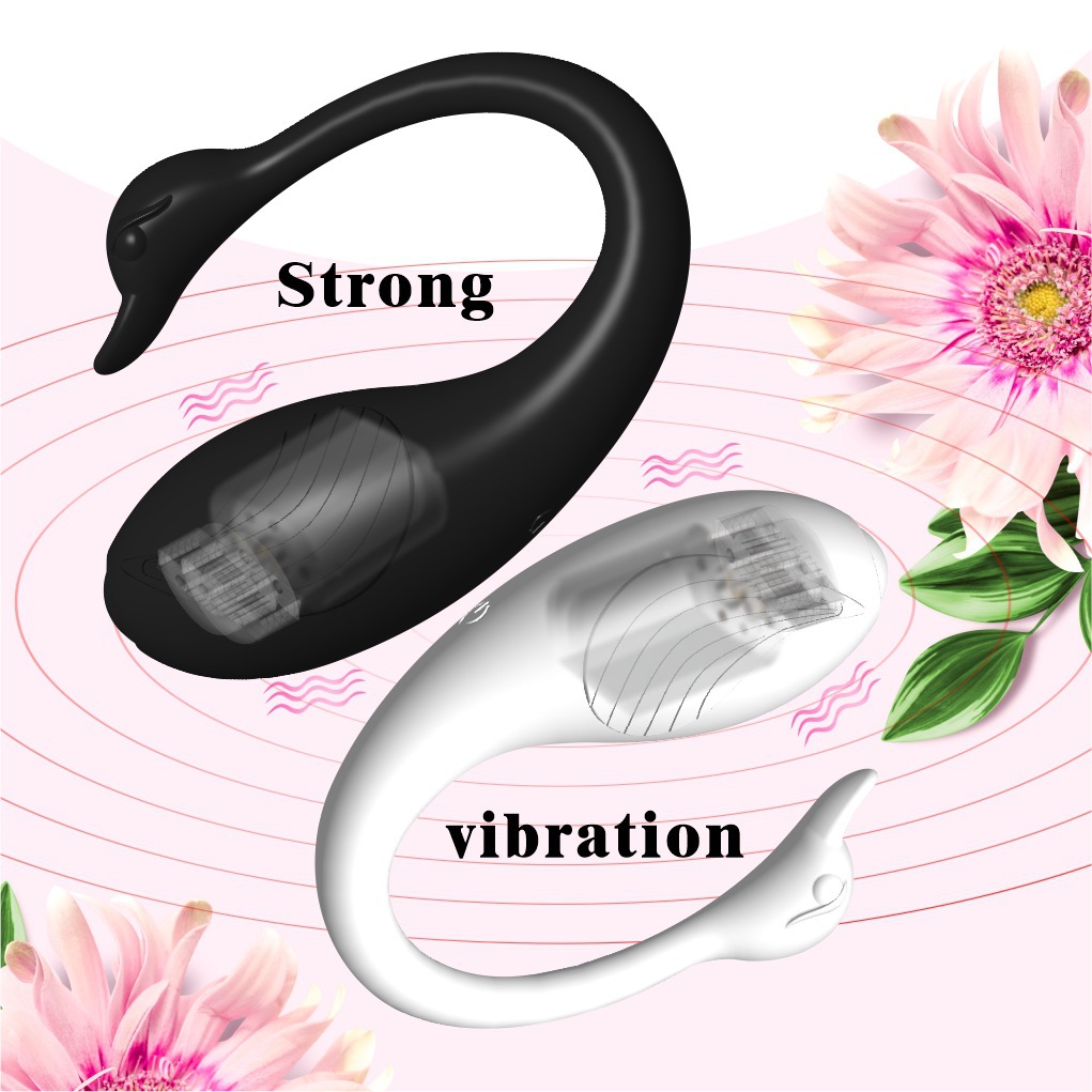 APP transfronteriza control remoto inalámbrico vibración huevo saltar cisne desgaste impermeable silencioso estimulación femenina masturbadora artículos para adultos