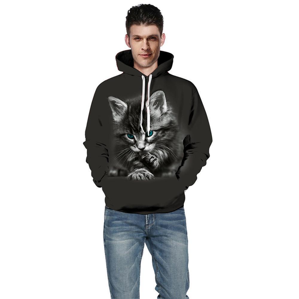 Neue herren mit tier muster lose übergroßen i digitaldruck 3D hoodie_voghion.com
