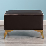 Диван-табурет по индивидуальному заказу, легкий роскошный табурет для пеленания обуви, табурет для ношения обуви, табурет у двери, низкий табурет для дома, маленький табурет для гостиной, кожаный художественный светильник в роскошном стиле