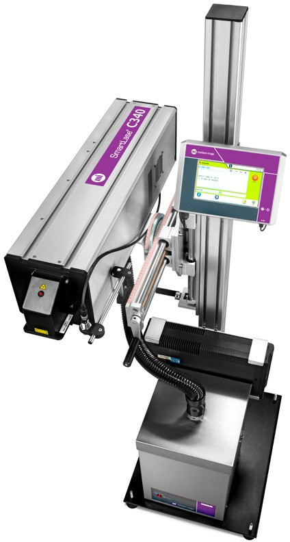 马肯依玛士二氧化碳激光喷码机 markem-imaje 激光打标机