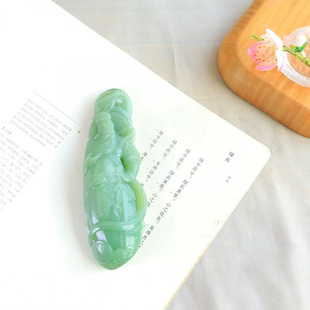 Jin Yu Tang Xinjiang (loyalty and righteousness for thousands of years) Collection of hegemon grade products Hetian jade jasper Guan Gong Jade