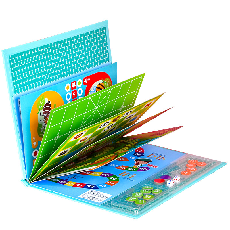 Padres e hijos Ajedrez seis en uno divertido juego digital multifunción ajedrez Bestia de ajedrez libro de seguros afilado apertura tablero de ajedrez