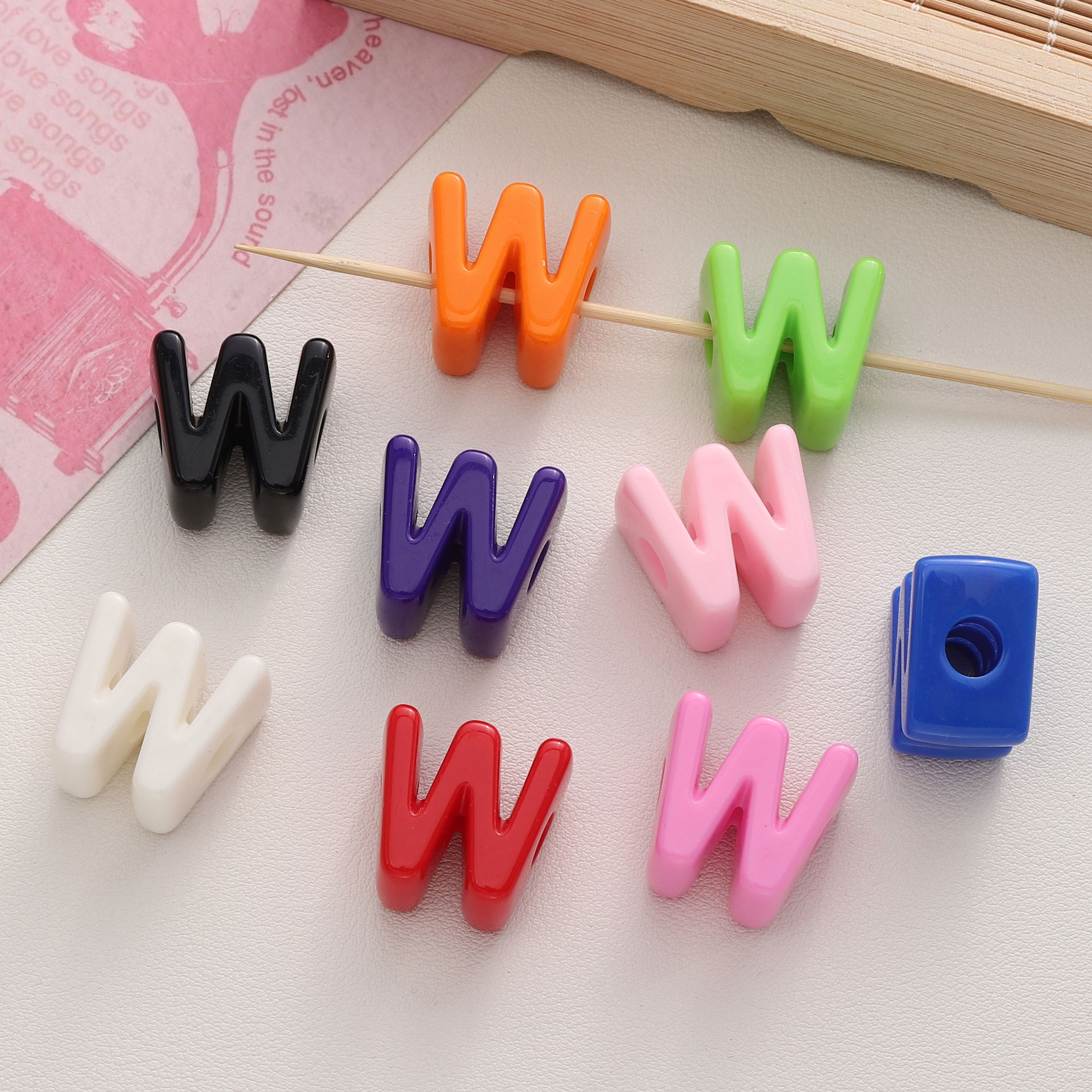 W
