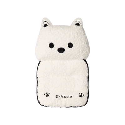 Cushion Integrated Cartoon Car Cushion: Waist support