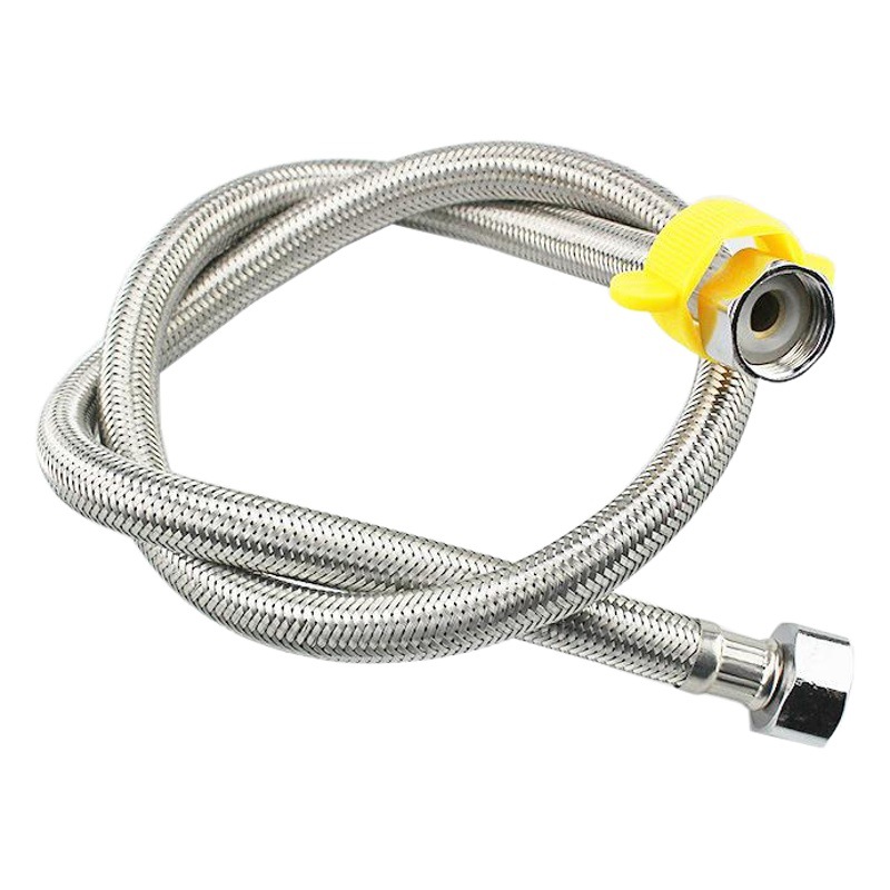 304 stainless steel wire braided pipe water heater basin faucet toilet inlet pipe braided hose steel wire hose 4 points