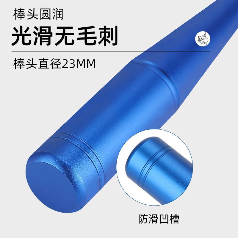 Venta caliente transfronteriza aleación de aluminio pescado martillo desmontable hueco pescado martillo portátil metal pescado martillo en stock