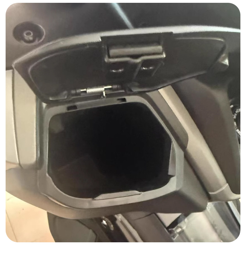 Suitable for Yamaha Nmax155 Modified Front Storage Box Cover Rainproof and Dustproof Rechargeable Functional Decorative Cover