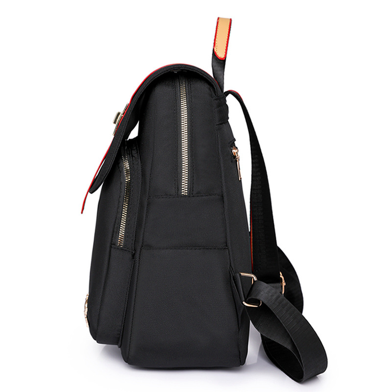 2024 nuevas mujeres ocasionales Oxford tela mochila moda tendencia de gran capacidad al aire libre viaje mochila