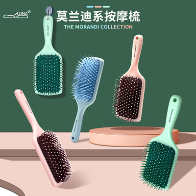 Lina air cushion massage lady Dedicated Long Straight hair Hair household fluffy gasbag comb wholesale