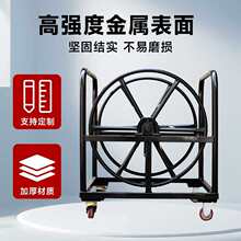 定、制移动电缆车绕线架子电缆盘支架空盘放线架线轱辘线滚子卷线