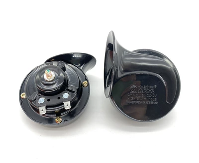 Dayang style car snail horn Waterproof high bass snail horn super loud 12V free shipping basin Horn (Car horn/tweeter) - 12v-ocean-style-snail-horn-pair