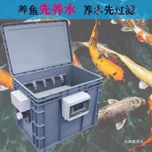 鱼池转鼓微滤机水产养殖过滤设备周转箱锦鲤缸鱼虾粪便净化排污器