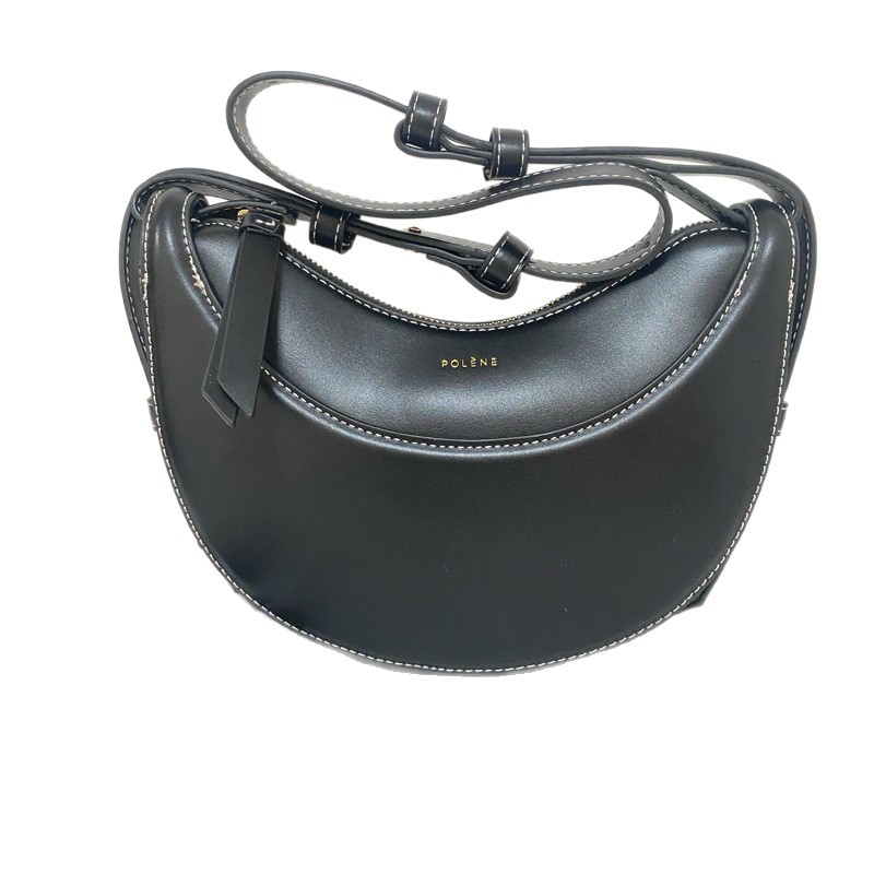 Cross-Border New Crescent Bag Half Moon Hobo Bag Underarm Bag Shoulder Crossbody Handbag For Women - Thumbnail 5