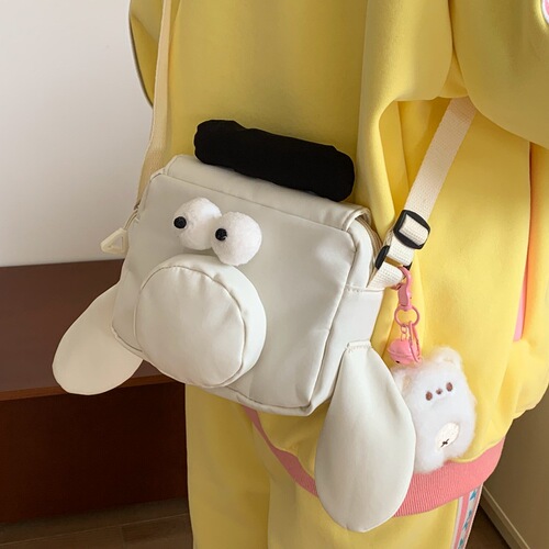 Adorable Little Sheep Bag Lady 2024 New Trend Ins Japanese Style Student Versatile Shoulder Phone Bag for Girls Crossbody Bag