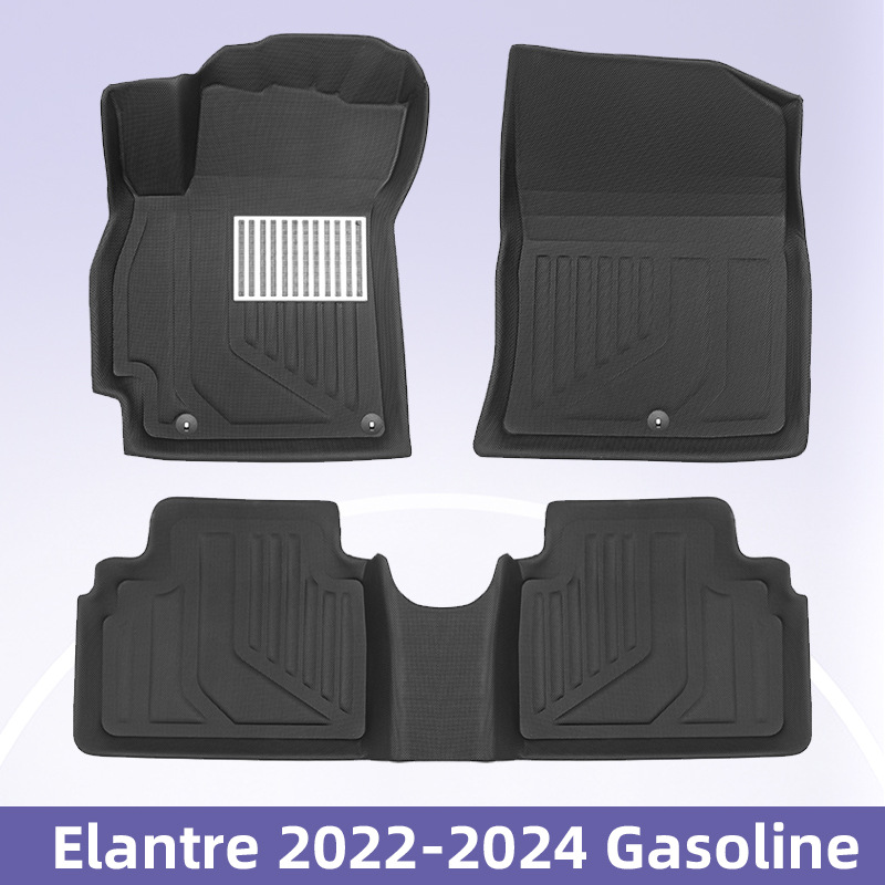 Aplicable para Hyundai Elantre 2022 - 2024 combustible 3D todo el tiempo material XPE almohadilla alfombra de suelo
