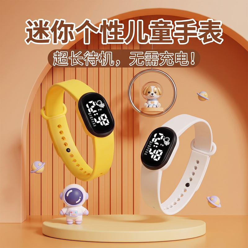 New thin strap wristwatch, multifunctional astronaut-themed luminous sports watch with week calendar for junior high school students New thin strap wristwatch, multifunctional astronaut-themed luminous sports watch with week calendar for junior high school students