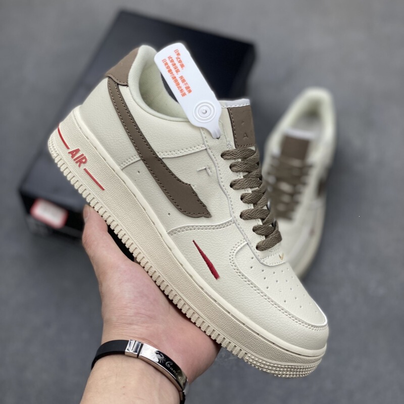Putian shoes Air Force One casual white sneakers, Nike low-top versatile sports shoes, AF1 classic pure white sneakers