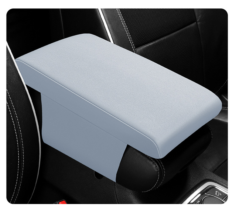 Car armrest box cushion memory foam rebound booster cushion for all seasons universal central armrest cushion car elbow cushion