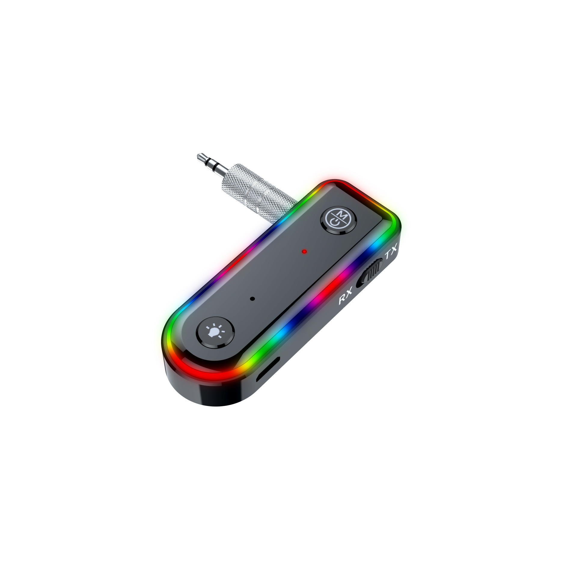 Car Wireless Bluetooth Transmitter Receiver Amplifier Plug-In Card Speaker Conversion Bluetooth Function Fm Frequency Universal Device
