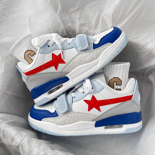Air cushion star sneakers for women  summer new versatile shoes niche design Velcro student sneakers for women