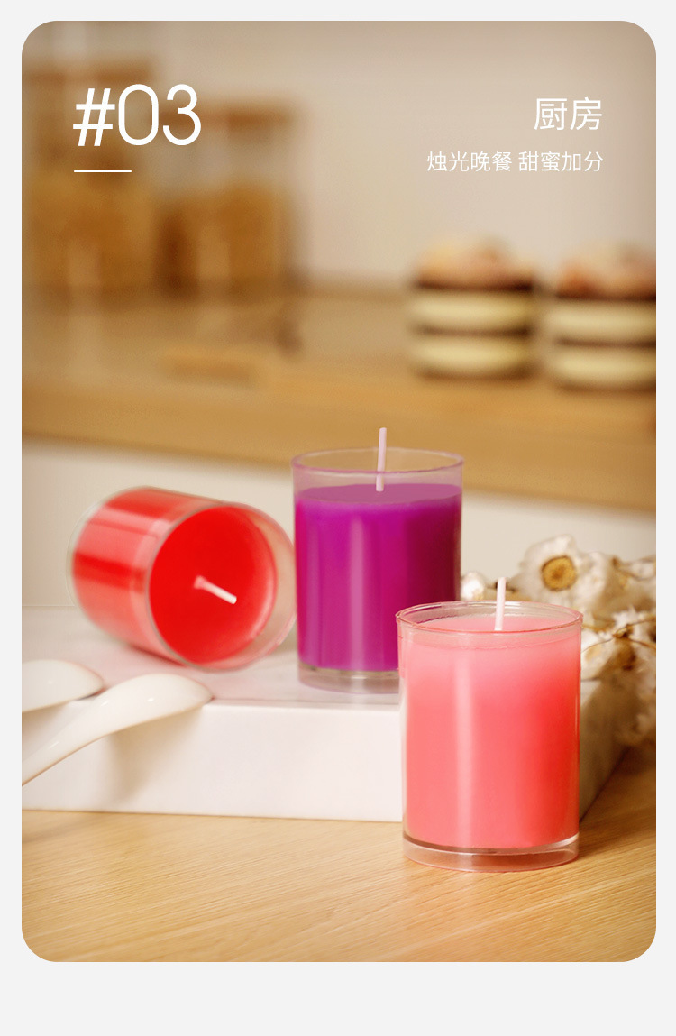 Mystery Low-Temperature Massage Candle with Strawberry Scent, Red Soy Wax Candle for Romantic Atmosphere — detail image 8