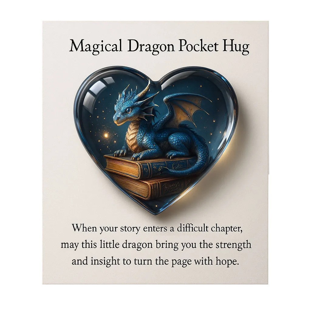 Colgante bolsillo transfronterizo abrazar amor acrílico 2D plano medalla conmemorativa en forma de corazón ángel con emoción inspiradora image 15