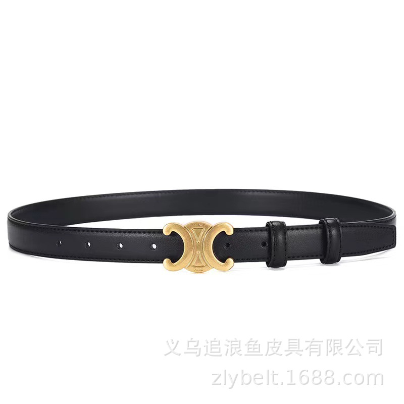 Belt Lady Genuine Leather Skirt Accessories Belt Lady's Versatile Fashion Trend Wholesale Belt