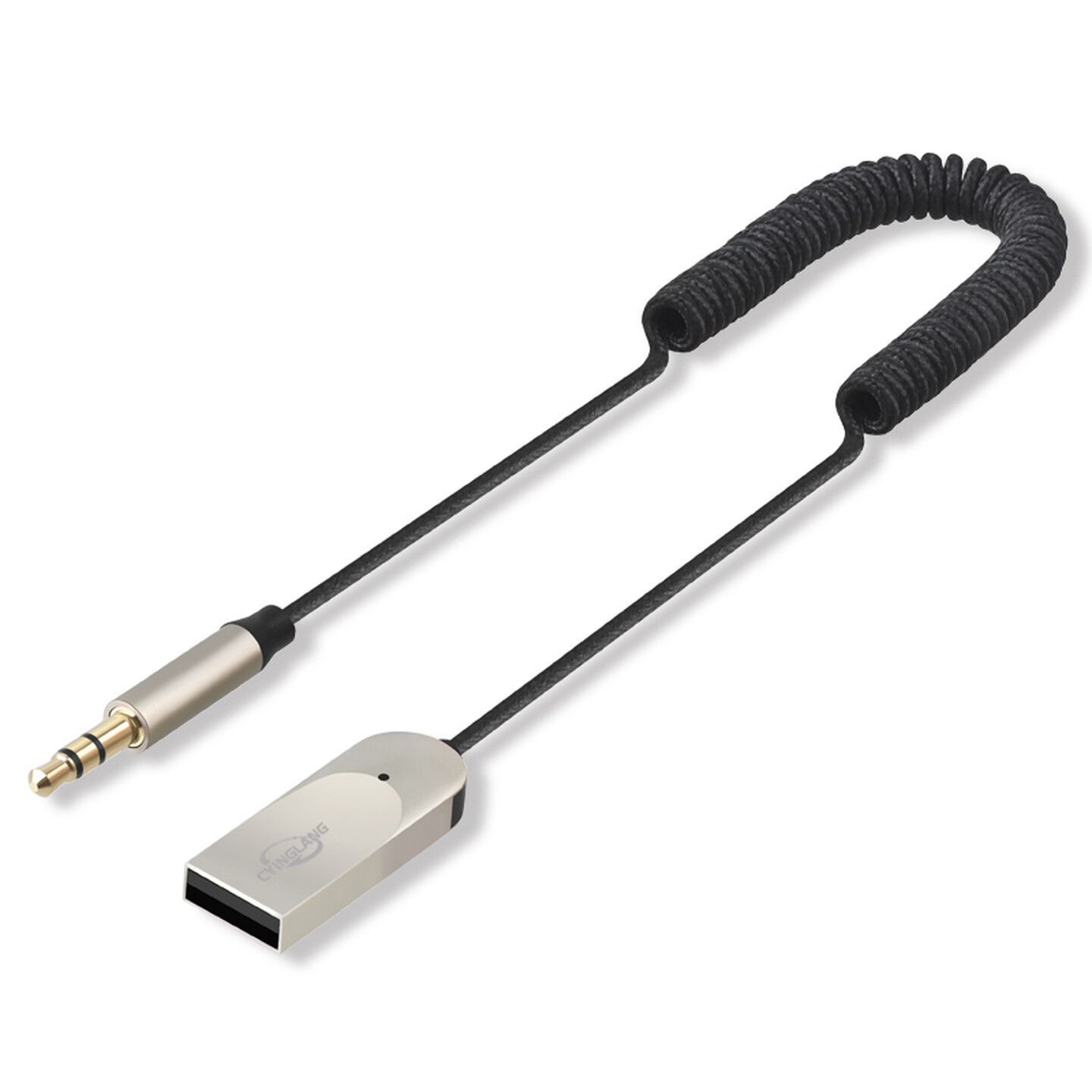 Yinglang Bluetooth Adapter 6.0 AUX3.5mm to 2RCA Dual RCA for connecting speakers