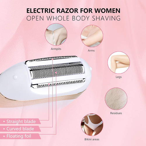 Cross-border hair removal device for armpit hair, leg hair, private parts shaver, household trimmer, shaver, electric epilator for women