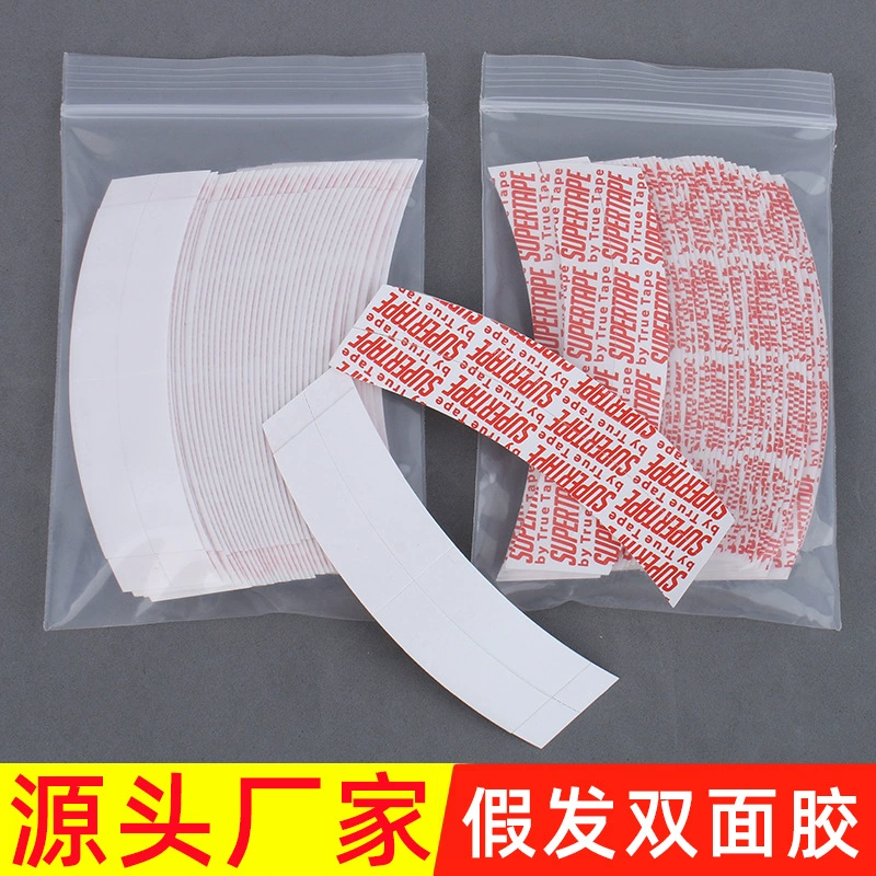 Красные буквы Supertape парик биобин клей для мужчин