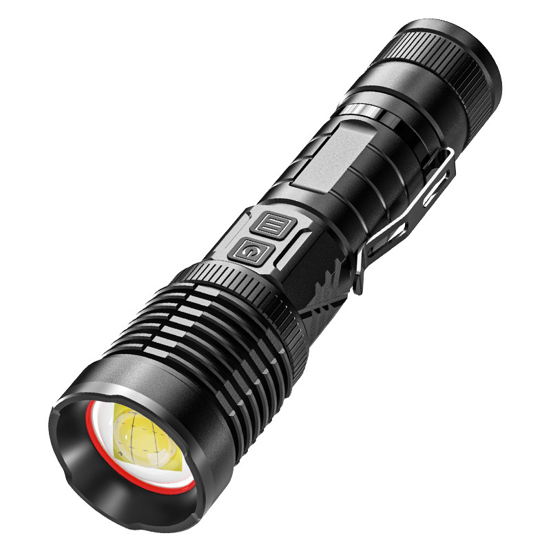 Cross-border new P70 strong light super bright P99 long-shot aluminum alloy charging zoom portable outdoor high-power flashlight Cross-border new P70 strong light super bright P99 long-shot aluminum alloy charging zoom portable outdoor high-power flashlight