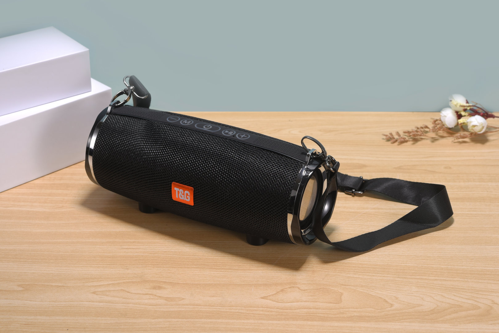 TG189 altavoz bluetooth al aire libre subwoofer impermeable doble diafragma portátil de alta calidad de sonido conexión T-tarjeta de llamada pequeña sonido