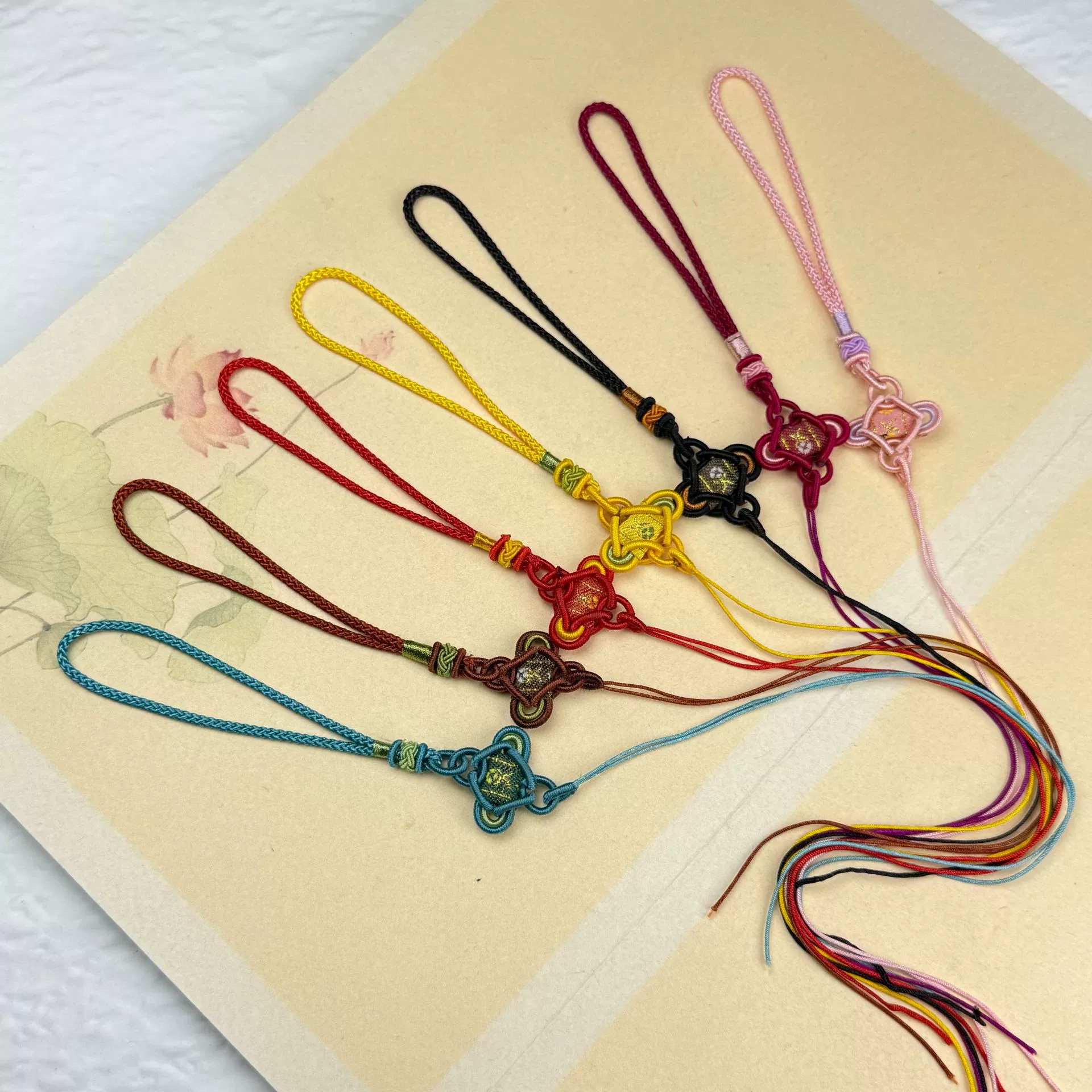 Ананасовая пряжка Китайский узел DIY ручной работы древний стиль украшения национальный стиль