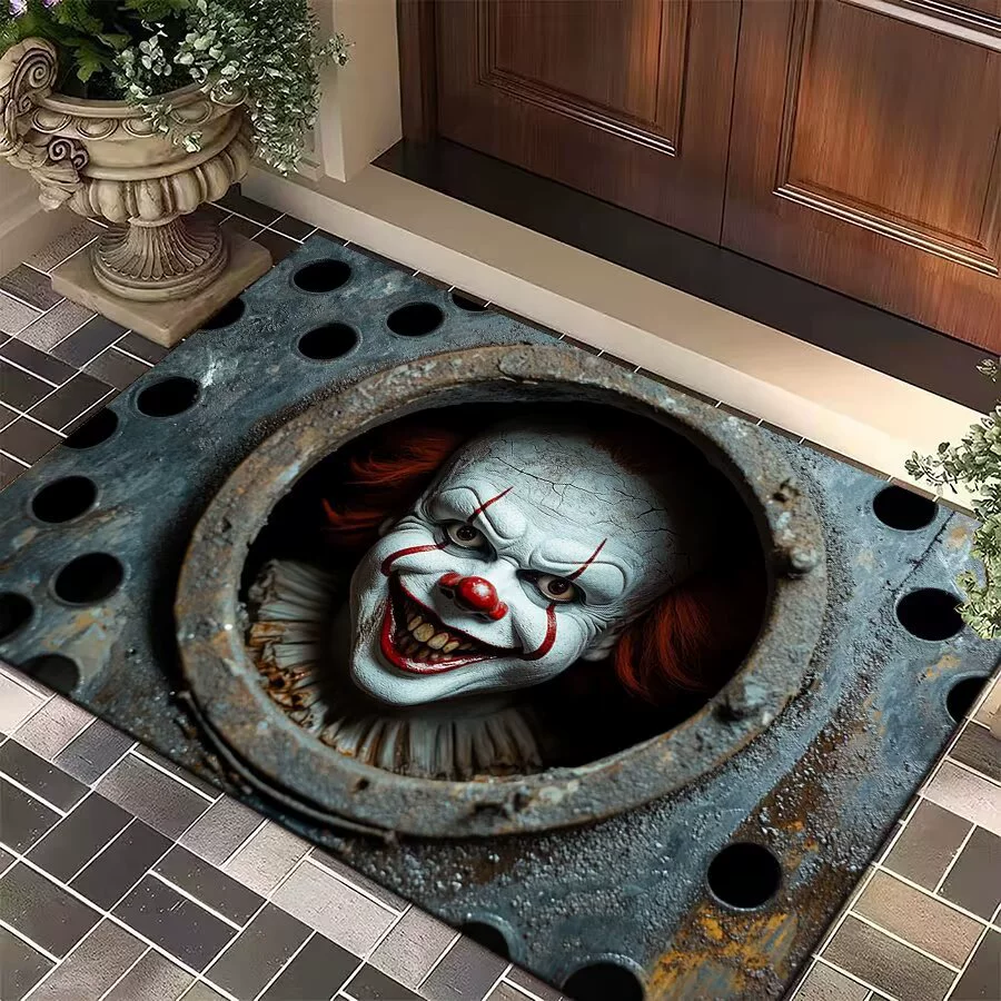 Износостойкий коврик, хэллоуин, 3D