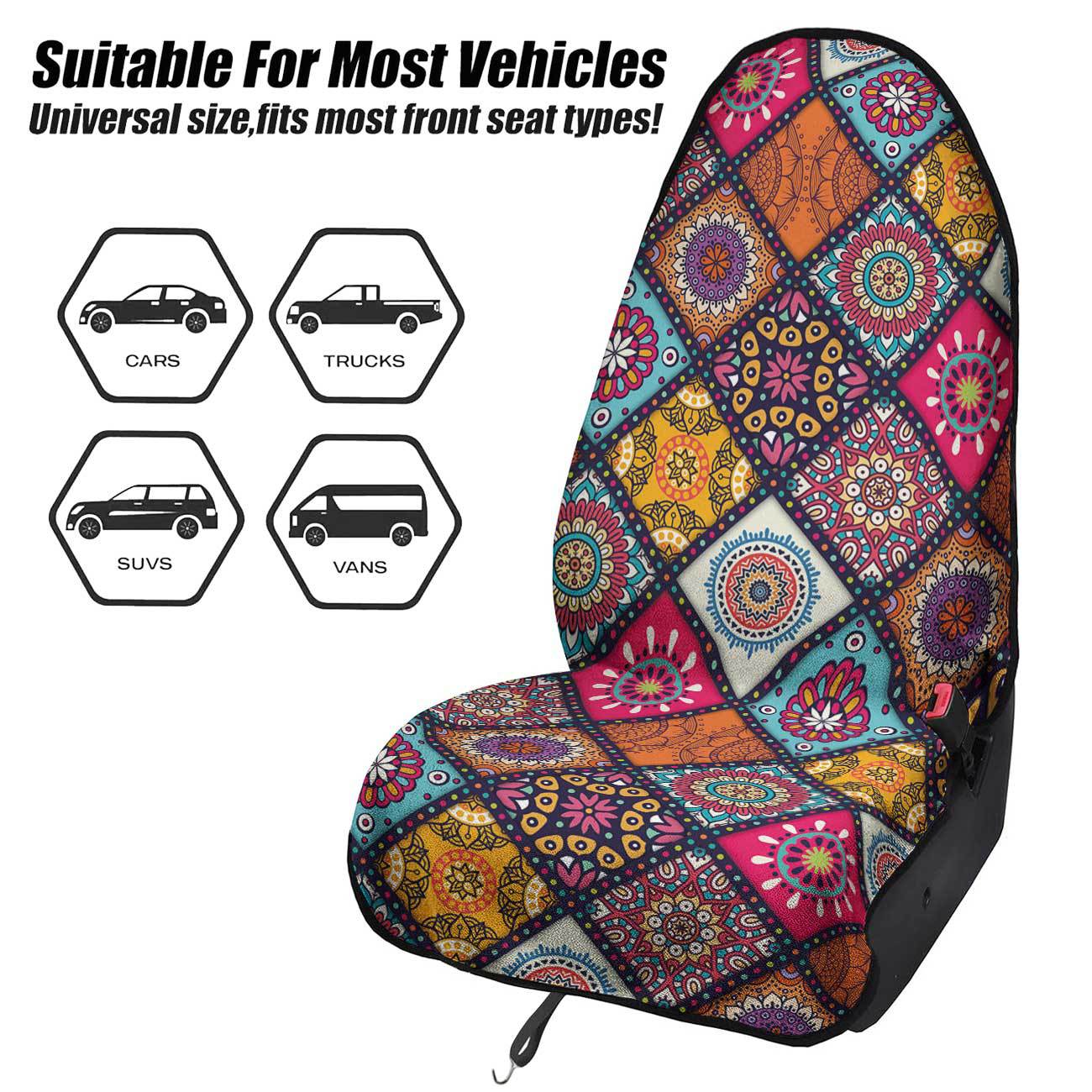 Car seat towel cover front seat protector suitable for gym and exercise, universal for all seasons, car use 31