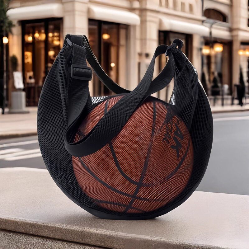 New basketball bag for students, single-shoulder basketball bag for training and sports, large-capacity football crossbody bag, universal portable storage New basketball bag for students, single-shoulder basketball bag for training and sports, large-capacity football crossbody bag, universal portable storage