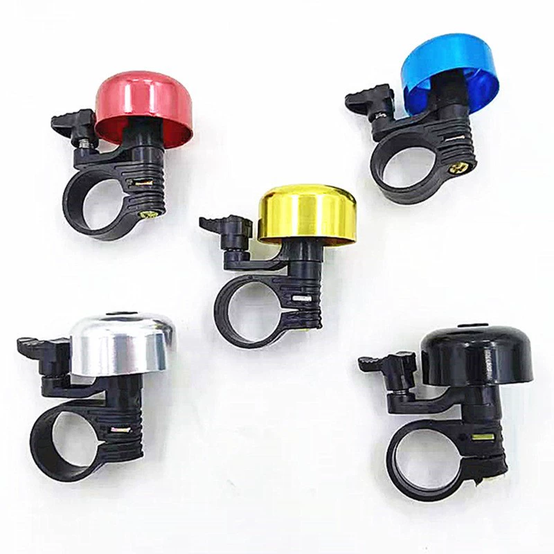 Велосипедный колокольчик Детский велосипедный однотонный маленький колокольчик из алюминиевого сплава мини-колокольчик цветной колокольчик