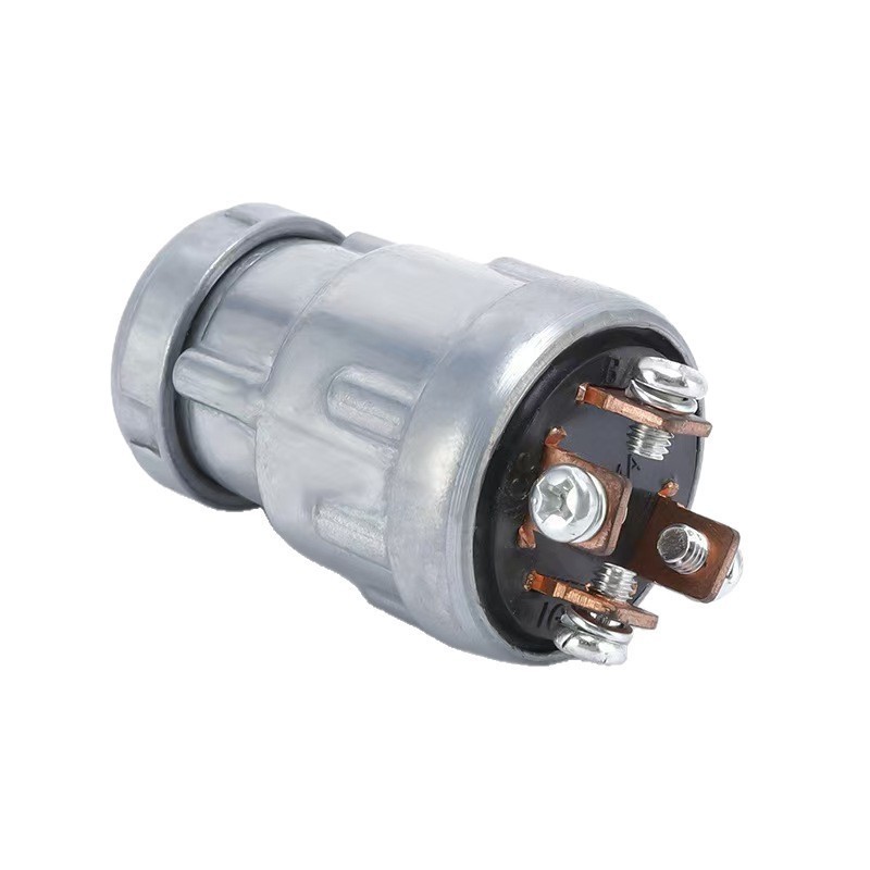 Ignition Switch Start Key Jk424 Agricultural Three-Wheel and Four-Wheel Vehicle Forklift Modified Ignition Lock Start Switch