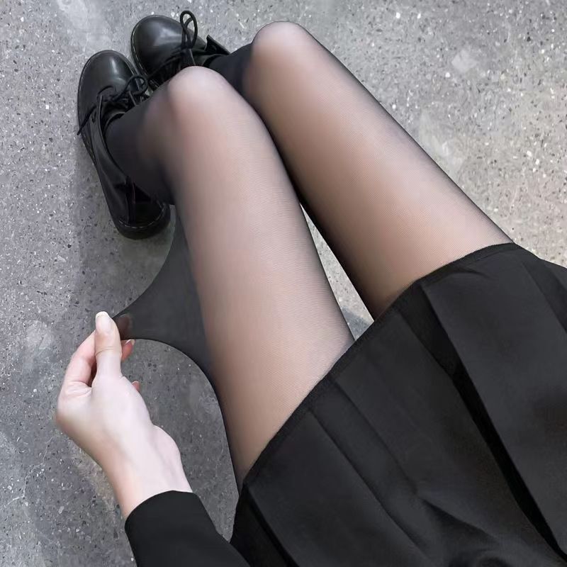 純粋な欲望夏の女性のセクシーな黒のインターネット有名人 JK パンスト黒シルク 1 抗スナッチ薄いイン黒ストッキング春と夏|undefined