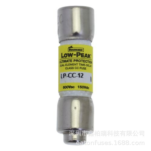 Bussmann UL认证CLASS CC LP-CC-12  12A 600V 延迟熔断器