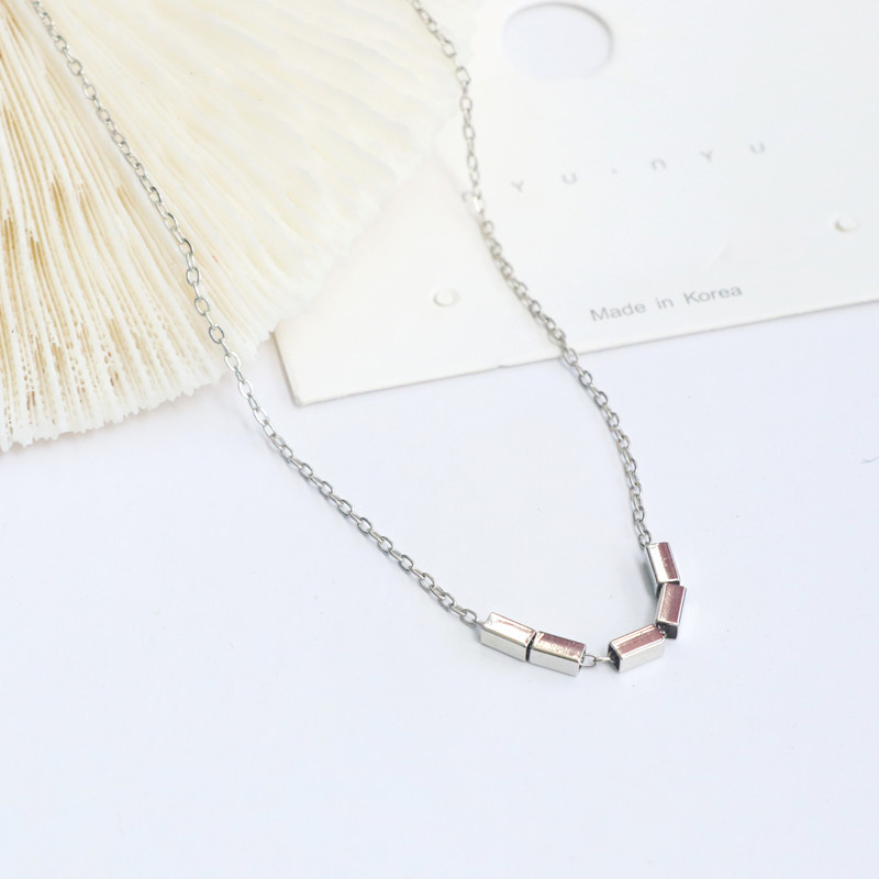 1 Piece Simple Style Geometric Alloy Women's Necklace display picture 5
