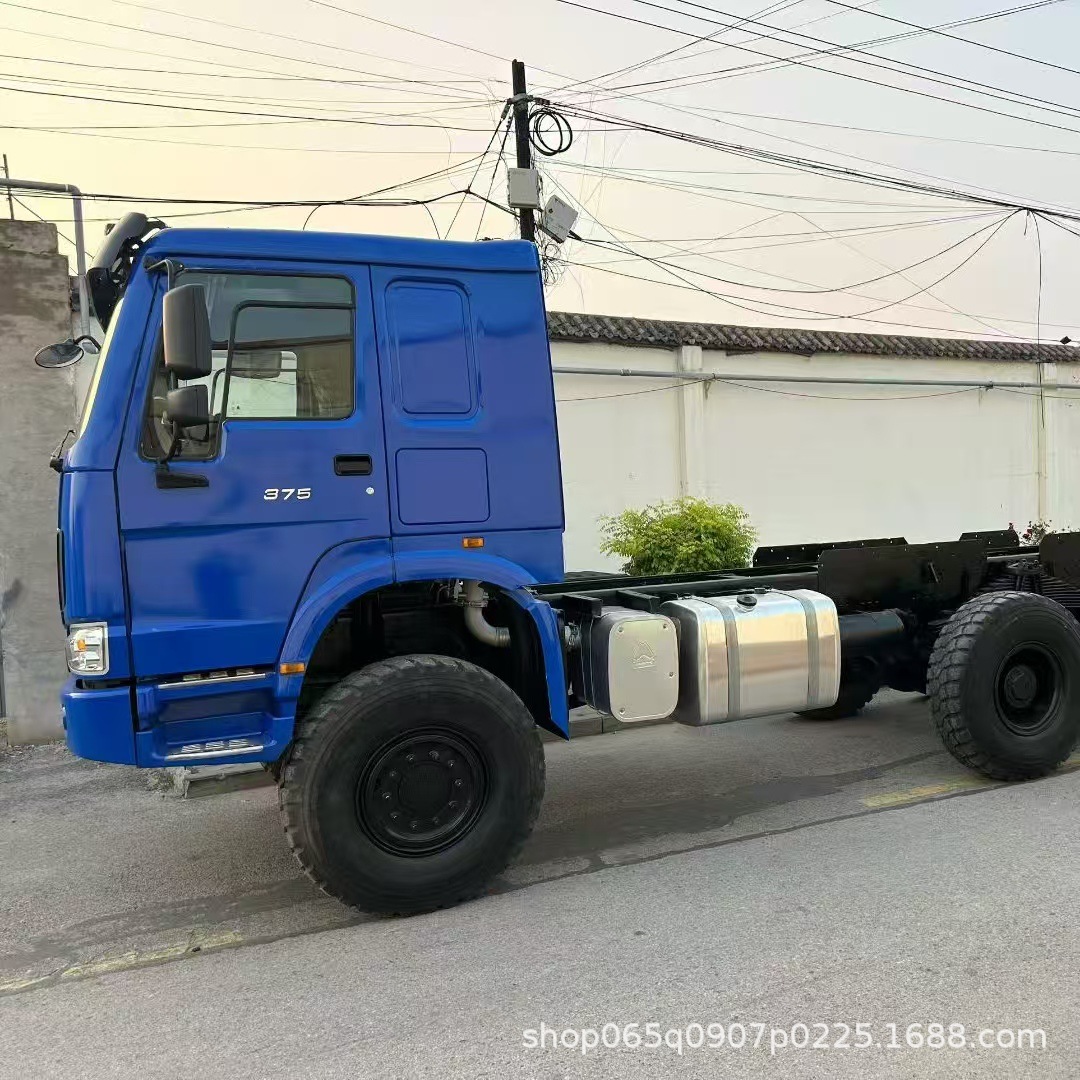 Cross-Border Sales of Howo 6×6 Dump Truck 10-Wheel Transporter Heavy-Duty Engine 371 Horsepower African Truck